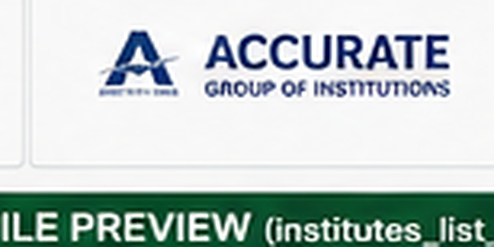 ACCURATE INSTITUTE OF MANAGEMENT & TECHNOLOGY