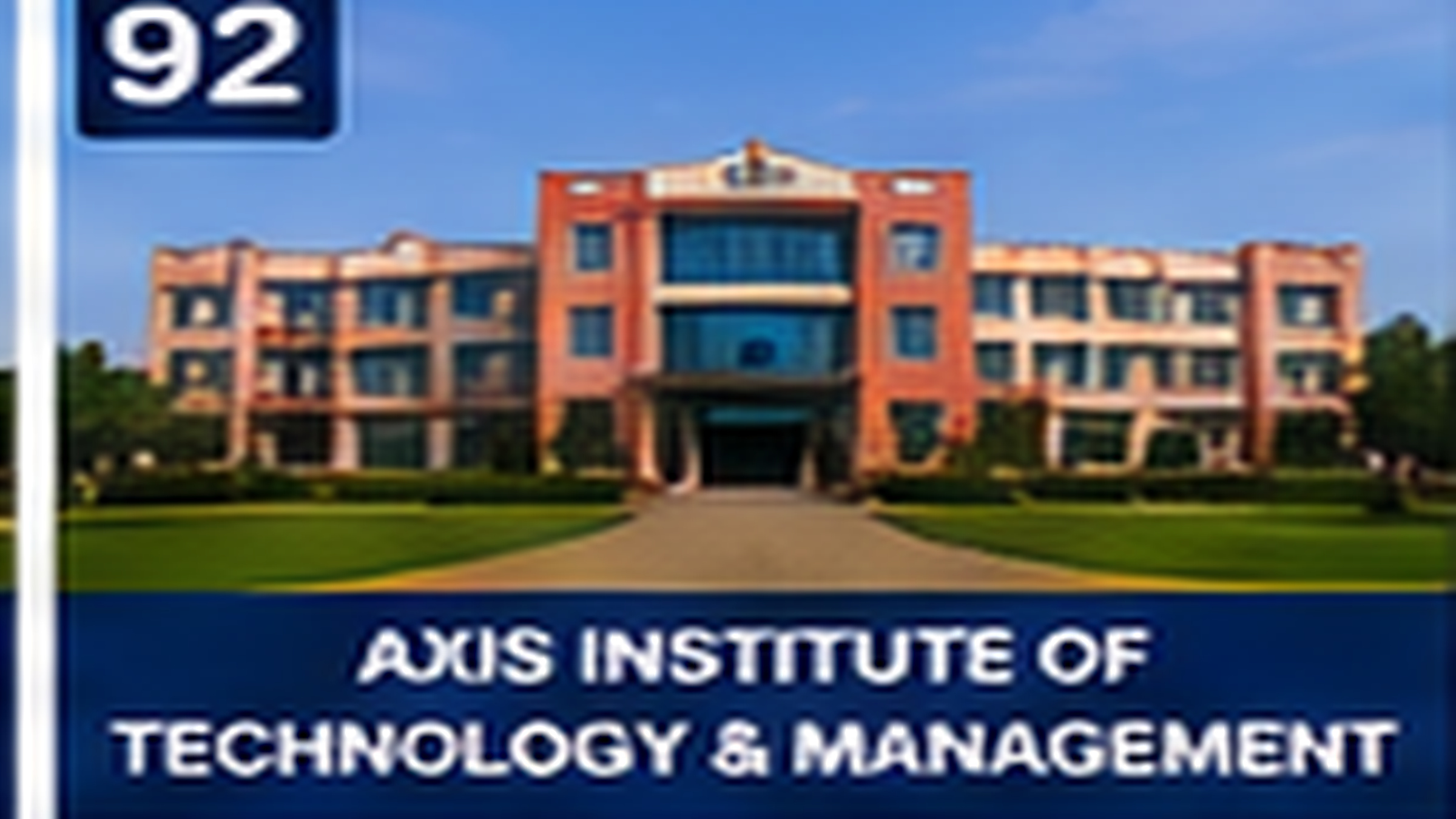 AXIS INSTITUTE OF TECHNOLOGY & MANAGEMENT banner