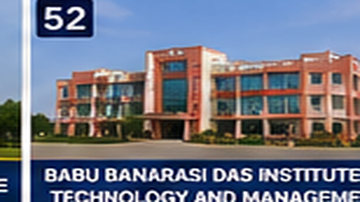 BABU BANARASI DAS INSTITUTE OF TECHNOLOGY AND MANAGEMENT banner