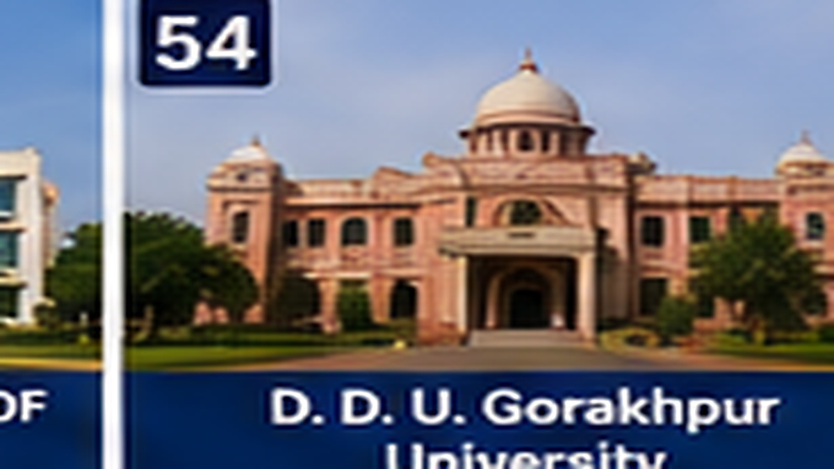 D. D. U. Gorakhpur University banner