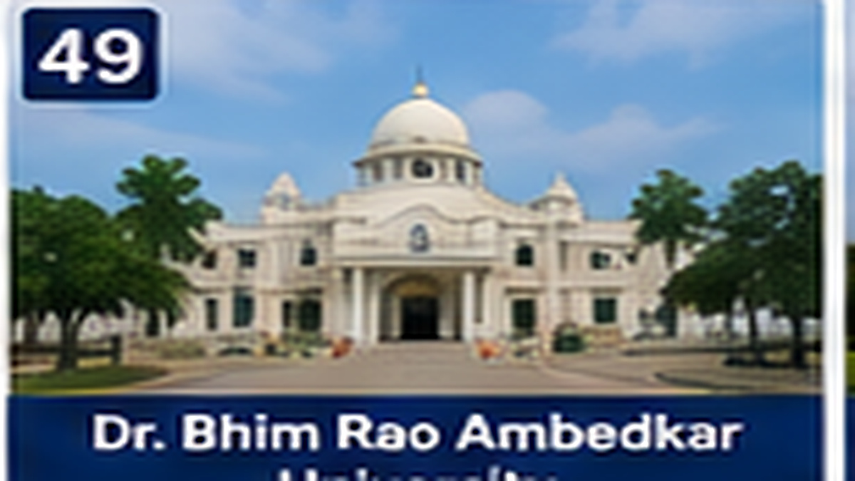 Dr. Bhim Rao Ambedkar University banner