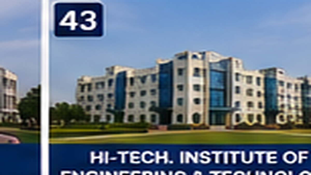 HI-TECH. INSTITUTE OF ENGINEERING &TECHNOLOGY banner