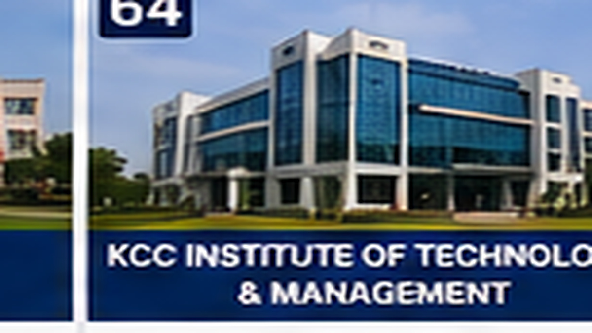 KCC INSTITUTE OF TECHNOLOGY & MANAGEMENT banner