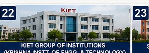 KIET GROUP OF INSTITUTIONS(KRISHNA INSTT. OF ENGG. & TECHNOLOGY) banner