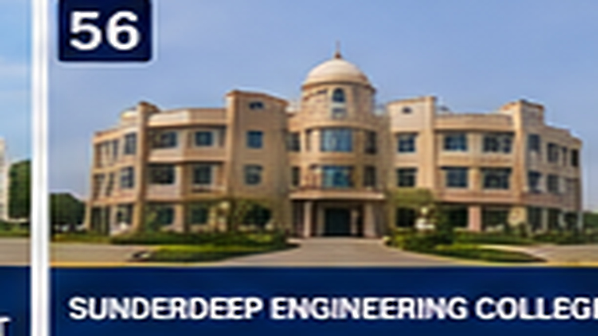 SUNDERDEEP ENGINEERING COLLEGE banner