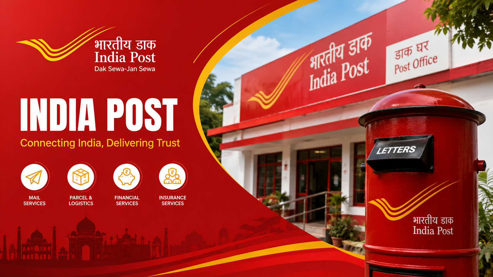 India Post GDS Recruitment 2026 for 23757 BPM, ABPM and Dak Sevak Posts banner