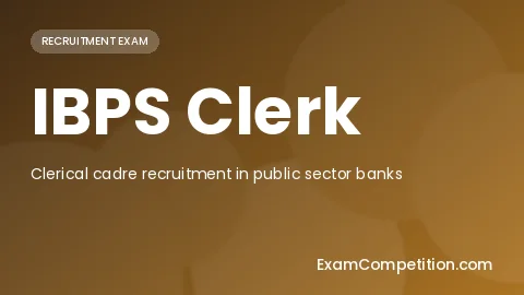 IBPS Clerk preparation