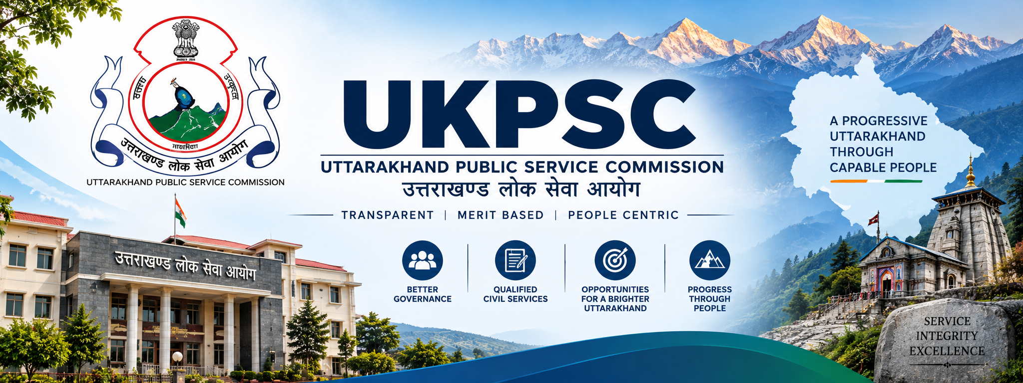 UKPSC Combined State Civil / Upper Subordinate Services Examination 2026 banner