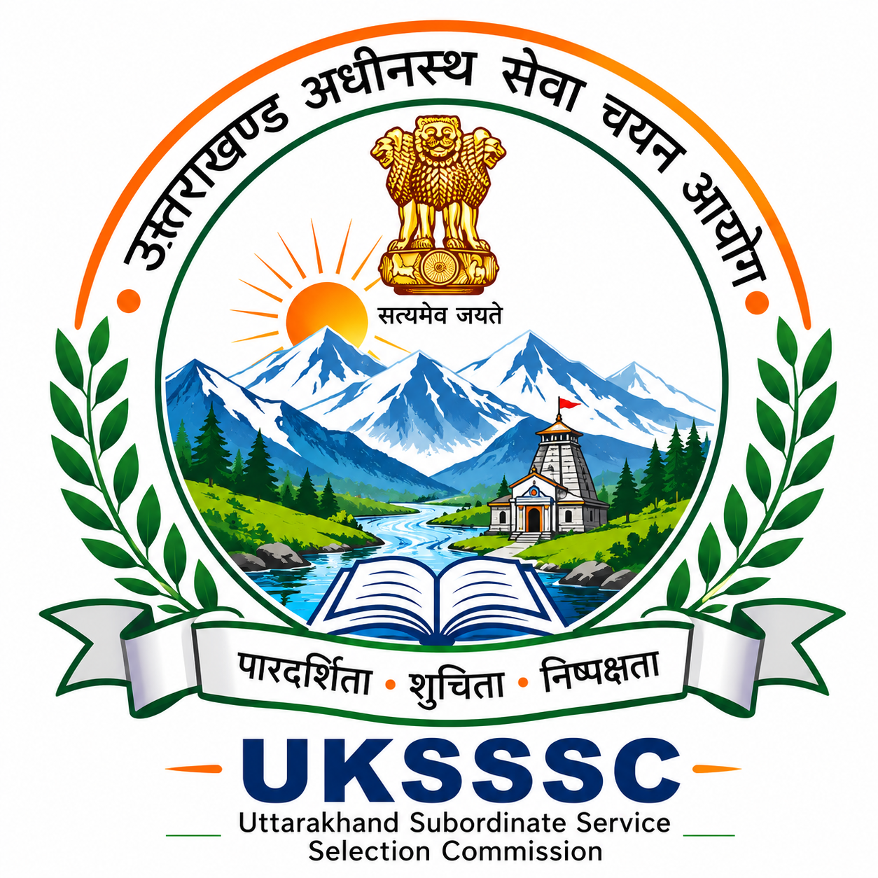 Uttarakhand Subordinate Service Selection Commission logo