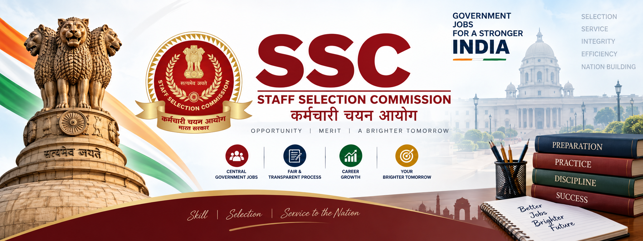 Sub-Inspector in Delhi Police and Central Armed Police Forces Examination, 2026 banner