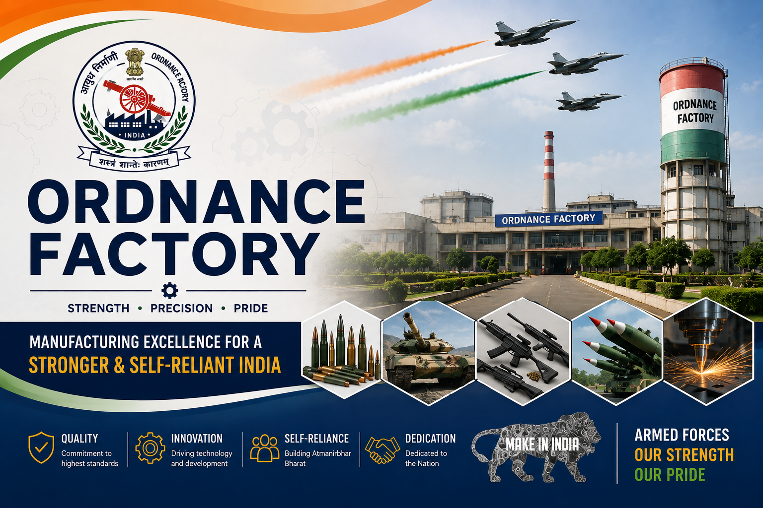 Ordnance Factory Hospital Dehu Road Female MBBS Doctor Recruitment 2026 banner